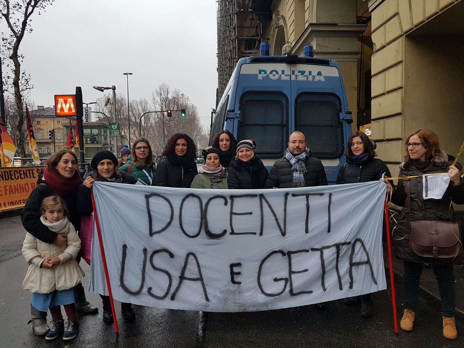 Sciopero maestre, venti scuole chiuse a Torino – “Indecente la sentenza del Consiglio di Stato”