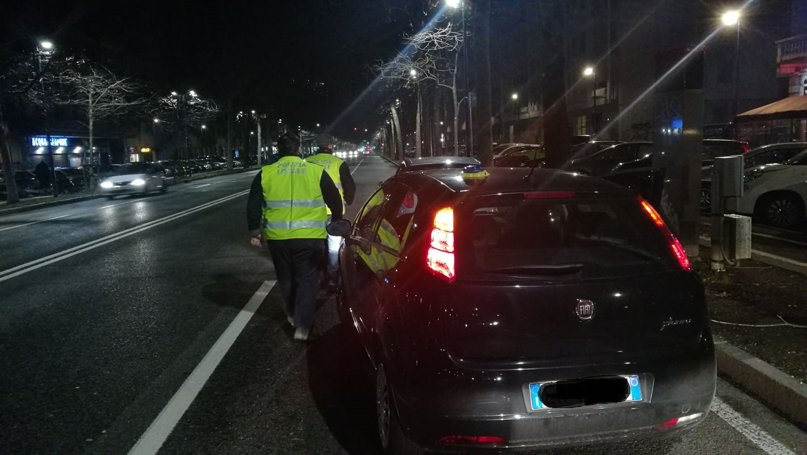 Notte di multe: 55 verbali per le vie di Torino