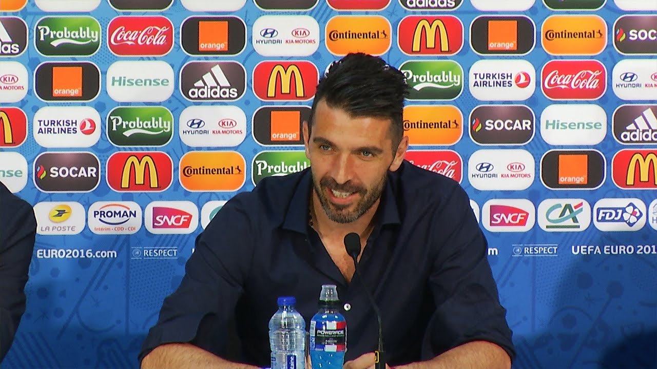 Buffon “Stasera la mia ultima partita in Coppa? E’ un pensiero che non mi sfiora”