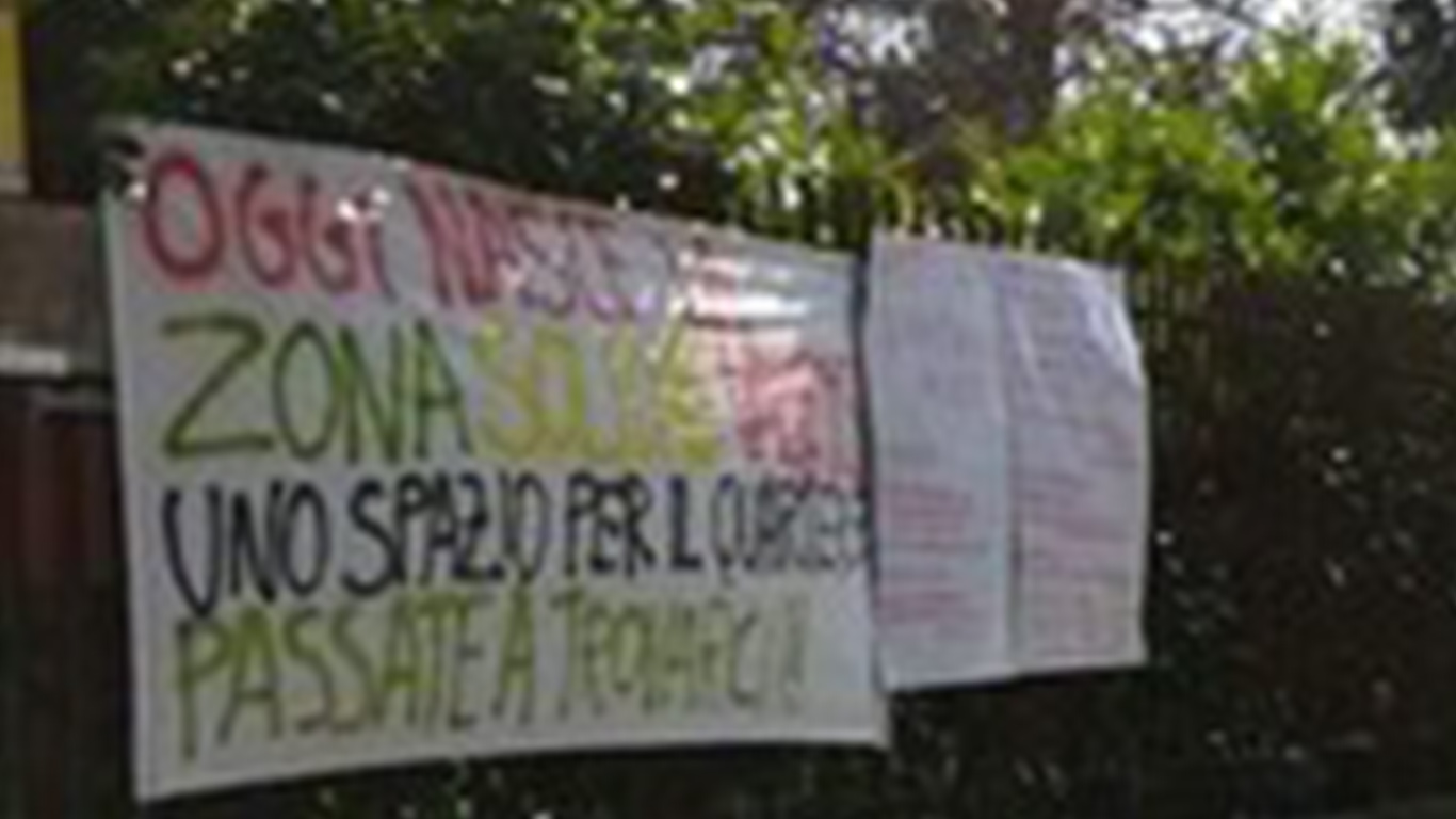 “L’ occupazione della bocciofila di via dei Gliadoli è un atto inacettabile”