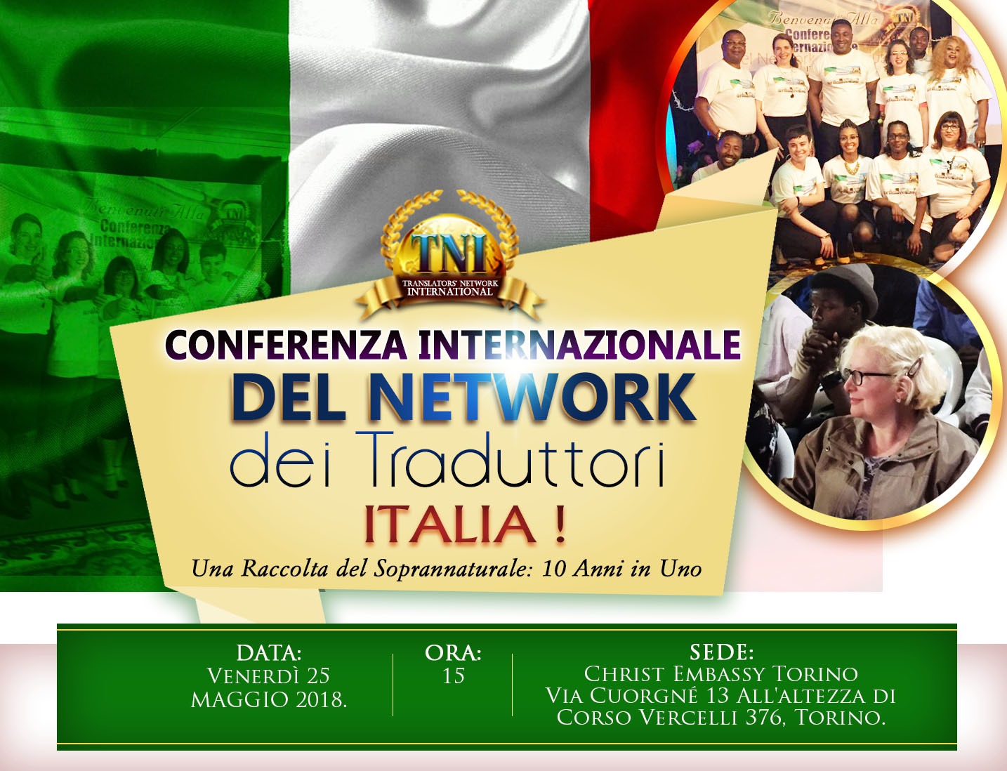 A Torino un evento unico nel suo genere – La Conferenza Internazionale del Network dei Traduttori