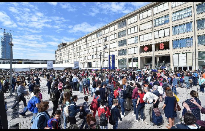 35.000 visitatori al Salone del Libro – Per la prima volta  accessi bloccati per eccesso di pubblico