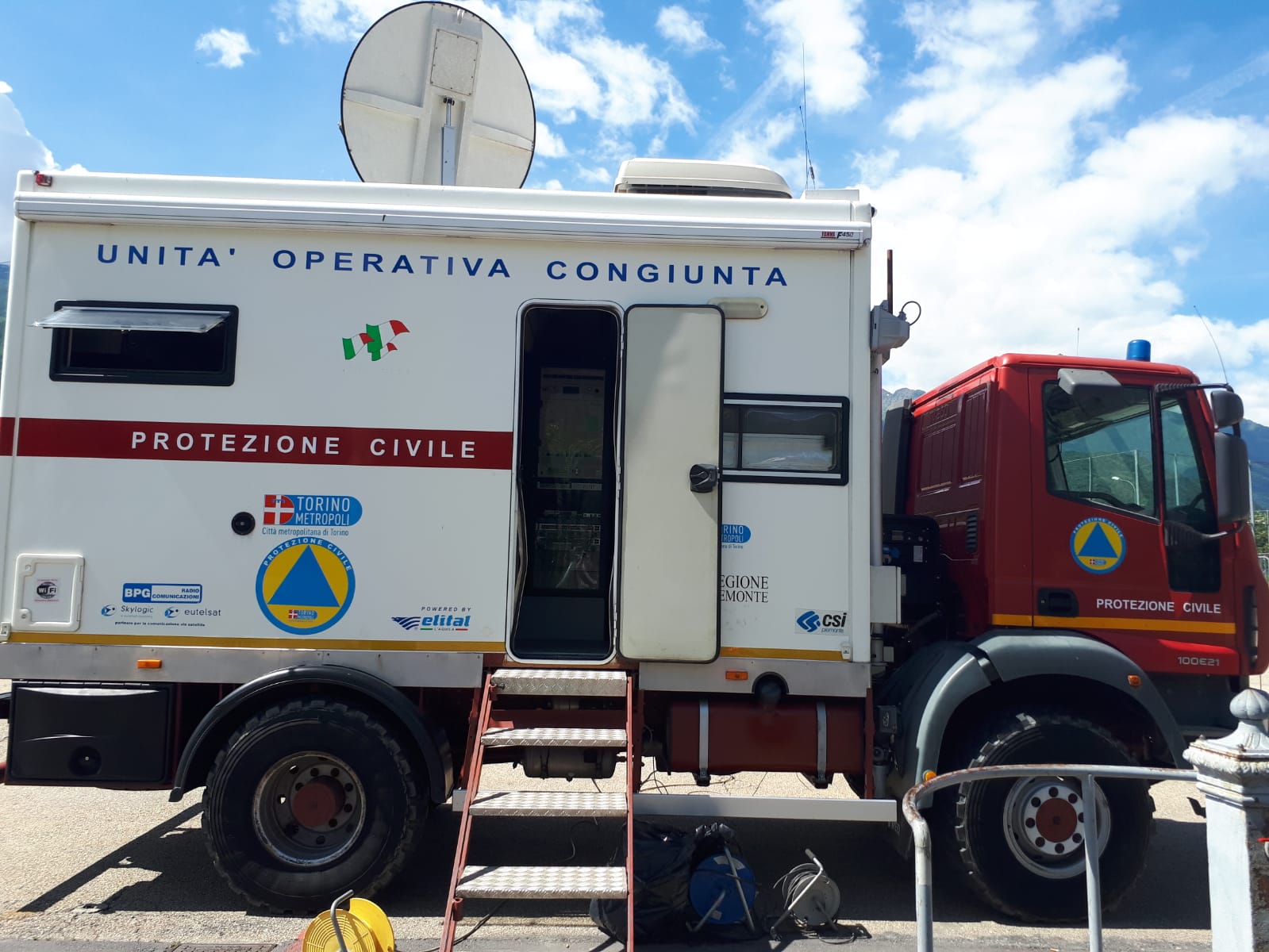 Frana Bussoleno continuano i lavori di rimozione del fango