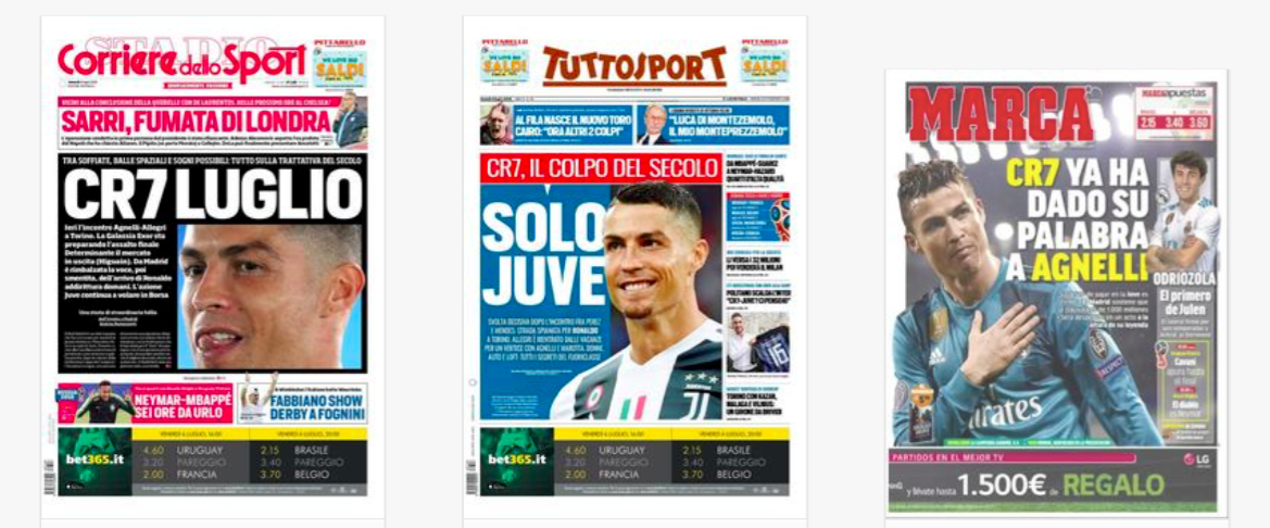 Ronaldo – Juventus: adesso o mai più. Ma Dybala non si tocca