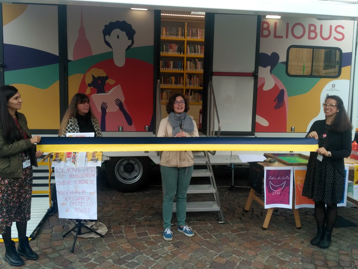 La biblioteca itinerante arriva a Mirafiori Sud – Un nuovo punto d’incontro
