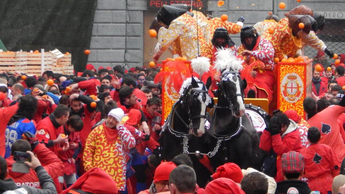 Week end a Torino e Provincia – Cosa fare il 2 e 3 Marzo, fra Carnevale delle arance ed Eros