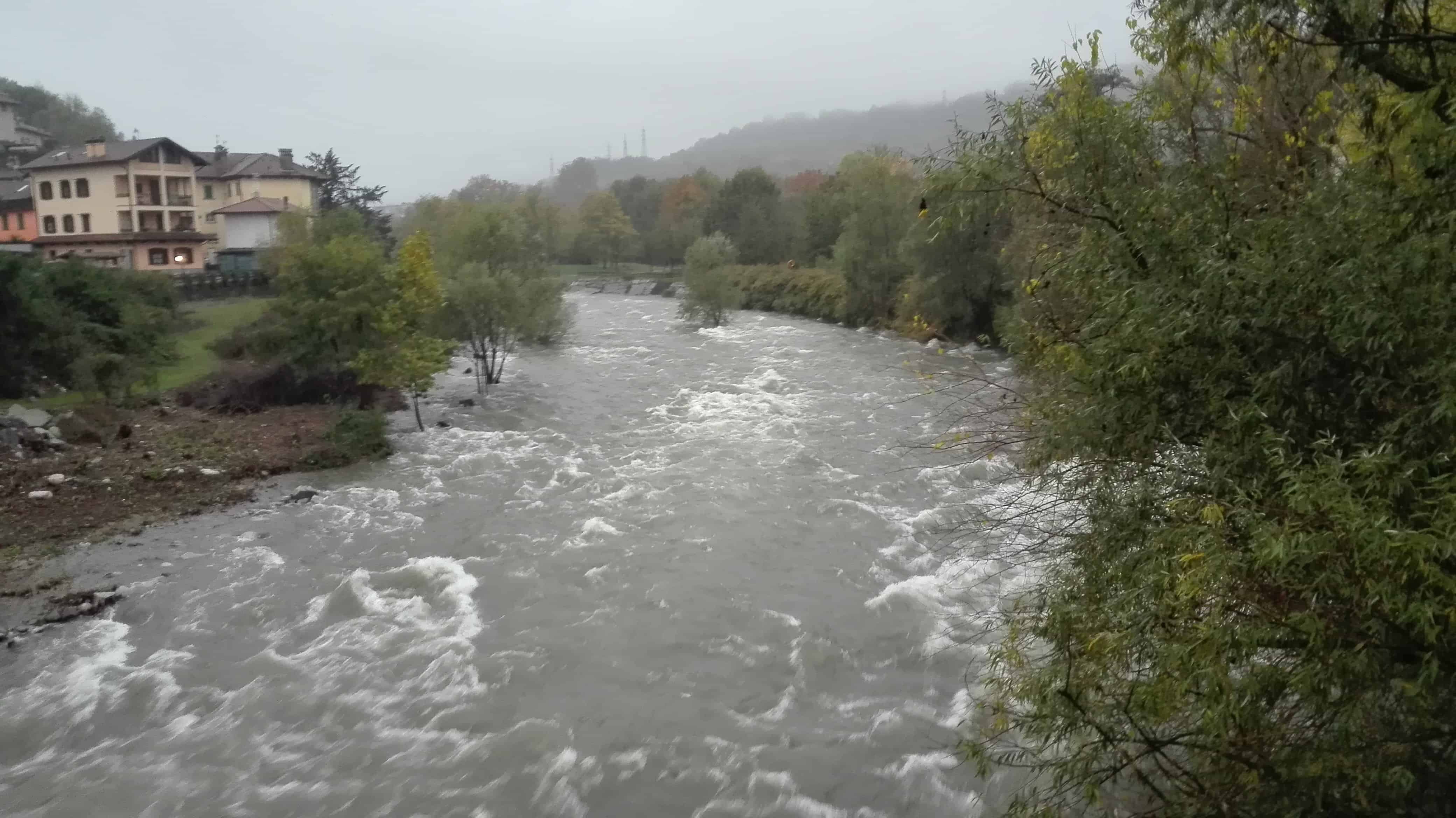 Il Maltempo non dà tregua al Piemonte – Corsi d’acqua vicino ai livelli di guardia