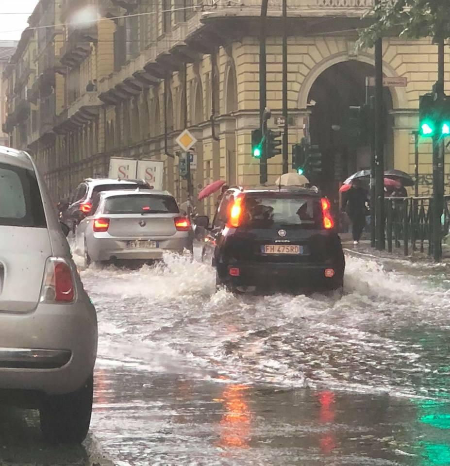 Nubifragio a Torino – Trovato morto l’uomo disperso