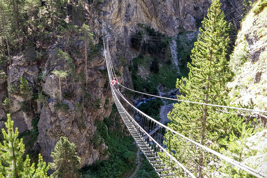 Il ponte tibetano più lungo del mondo? E’ a soli 70 km da Torino
