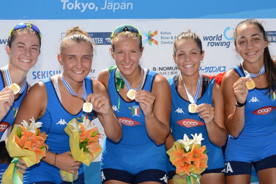 Trionfo dei canottieri torinesi ai Mondiali Junior – Una pioggia di medaglie