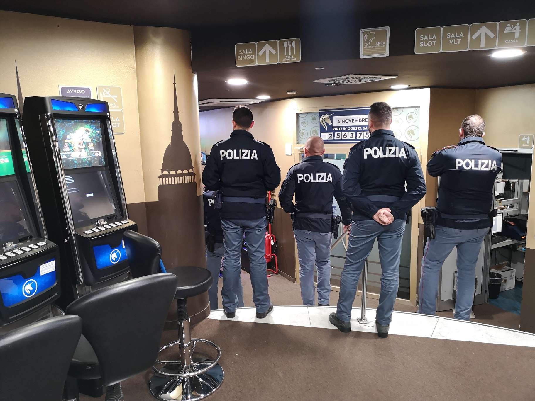 Super multa da 100.000 euro a nota Sala Bingo di Torino