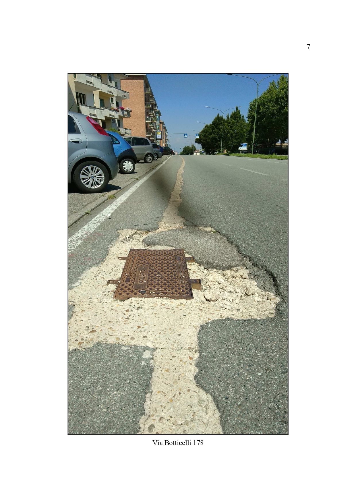 Torino – Gravi danni in strada dopo i lavori per la banda larga: “Grosso pericolo per veicoli e pedoni, chi vigila?”