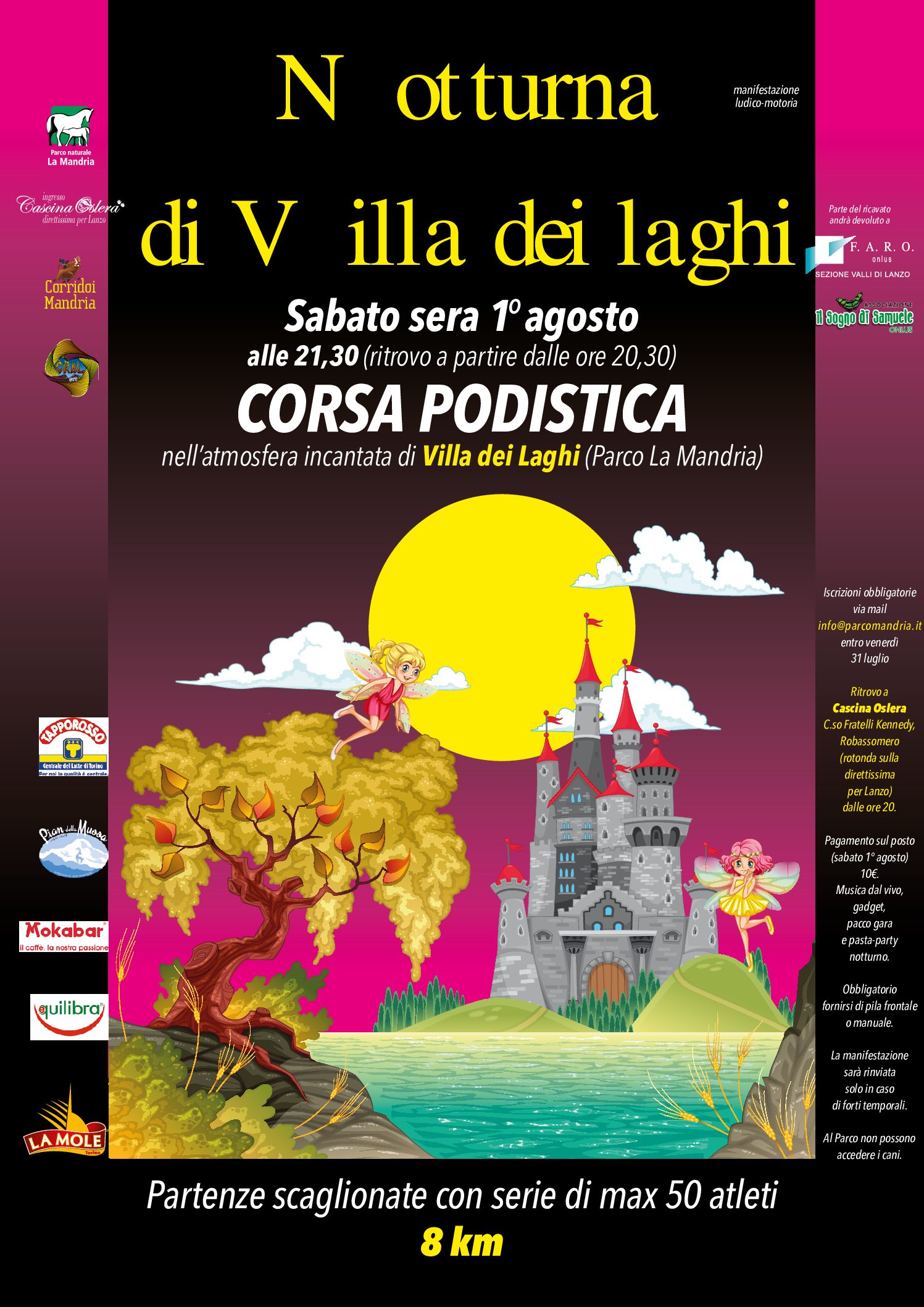 Grande appuntamento con la manifestazione ludico- podistica di Villa dei Laghi– Tutte le Info