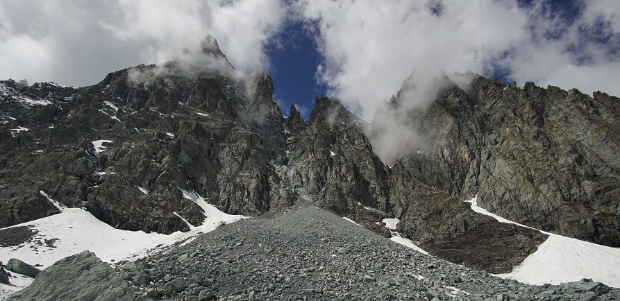 Ancora crolli sul Monviso – Nuovi distacchi di roccia nella parete nordest