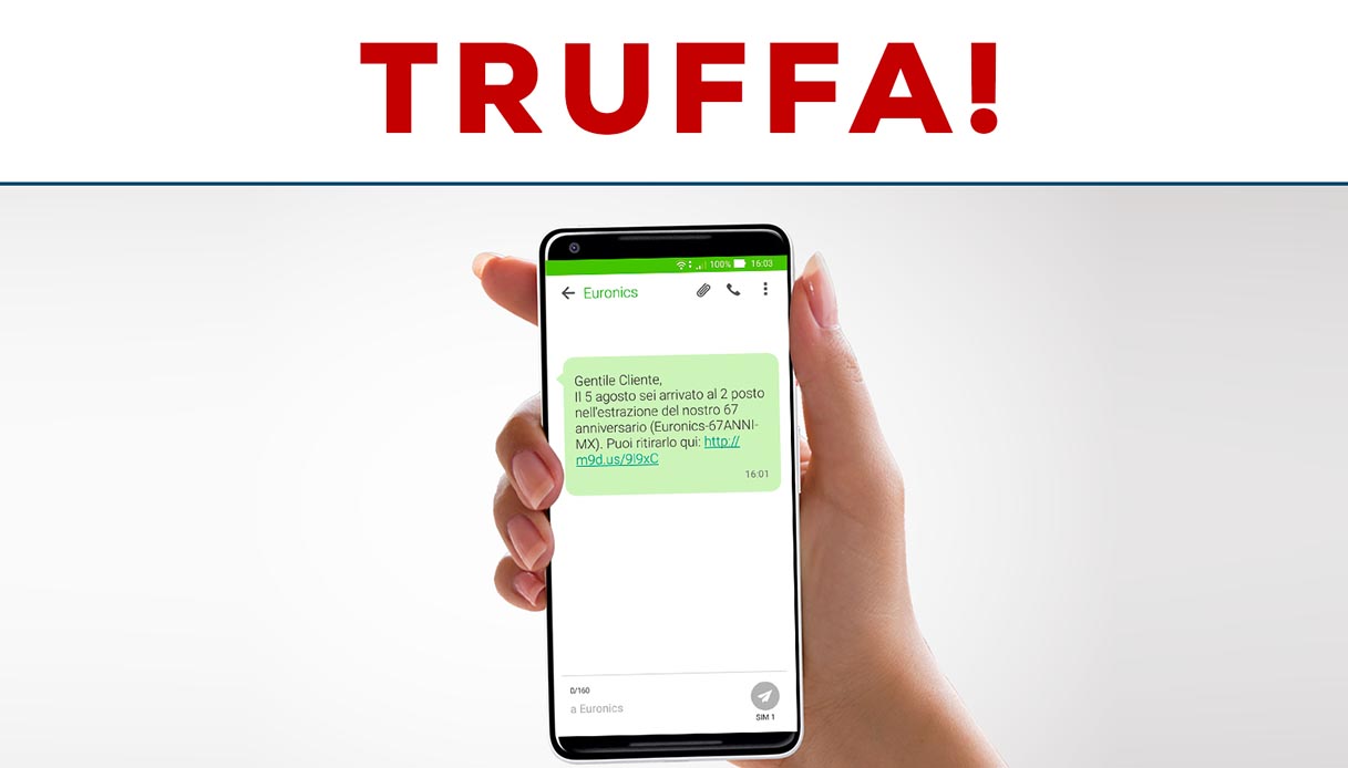 Torino – Sms truffa, attenzione ai messaggi: decine di casi segnalati