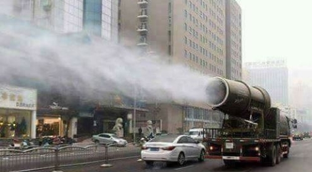A Torino arrivano i cannoni d’acqua come in Cina per abbattere lo smog – Il progetto