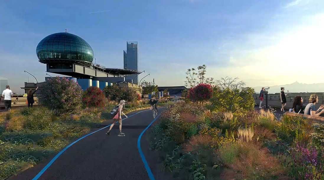 Torino – Rinasce la pista del Lingotto, sarà il più grande giardino sospeso d’Europa con migliaia di piante