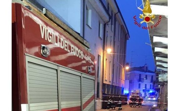Piemonte – Forte boato, crolla intero edificio: grande paura nella notte