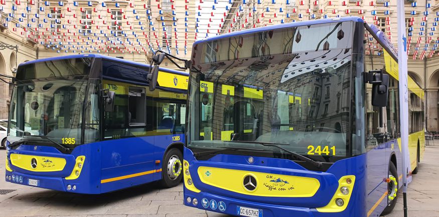 Torino – Continua la ‘rivoluzione green’ dei mezzi pubblici: arrivano altri 102 nuovi bus eco-compatibili