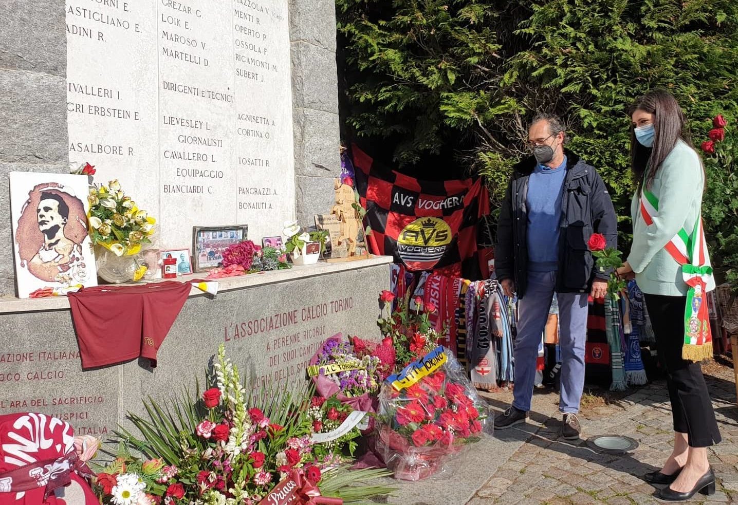 Grande Torino, Orgoglio d’Italia: 72 anni da Superga. Appendino “Chi ama Torino ama gli Invincibili”