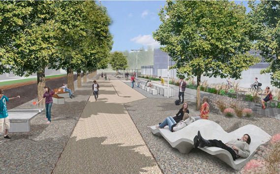 Torino – Spazi pedonali, ciclabili e nuovi arredi: si trasforma il Viale che porta al Campus. “I lavori avanzano”