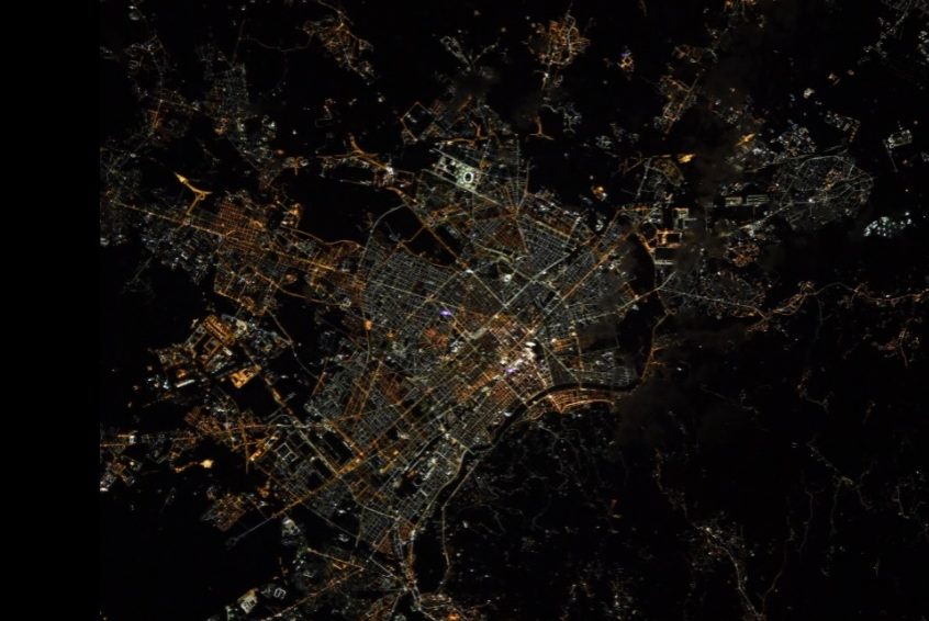 Foto ‘spaziale’ di Torino – Il regalo alla città dell’astronauta americano Kimbrough