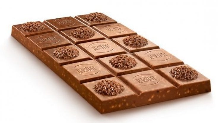 Piemonte – Il Ferrero Rocher diventa tavoletta: un mercato da oltre mezzo miliardo di euro nel mondo