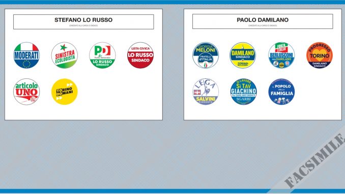 Torino – Ballottaggio per il sindaco: seggi aperti domenica e lunedì. Facsimile scheda e Info utili