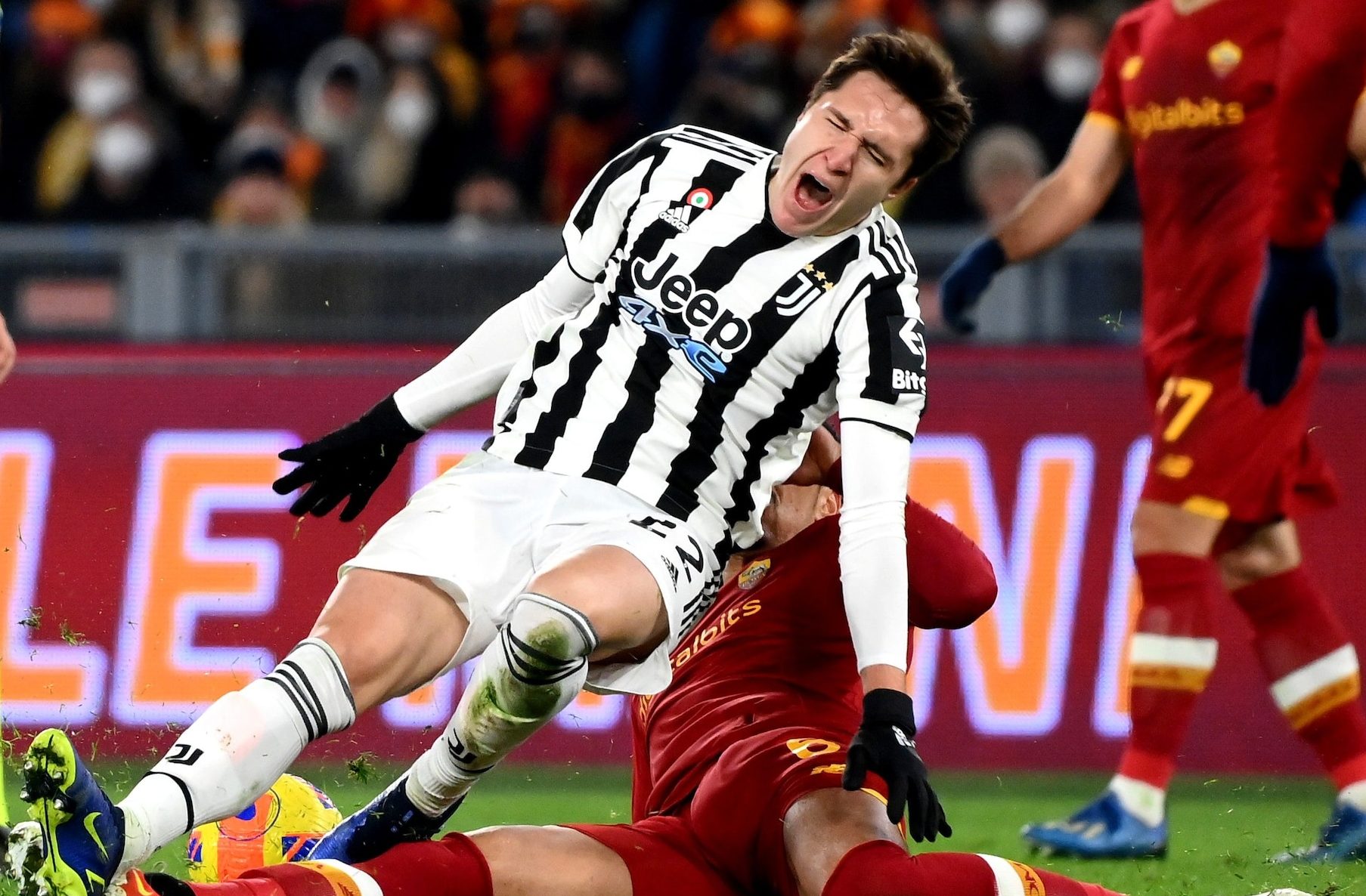 Tegola Juve e Nazionale – Per Chiesa lesione al crociato, stagione finita