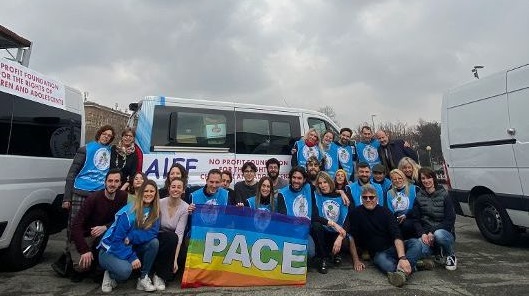 Da Torino all’Ucraina, per consegnare i beni raccolti – I ragazzi di AIEF torneranno con 70 bimbi profughi