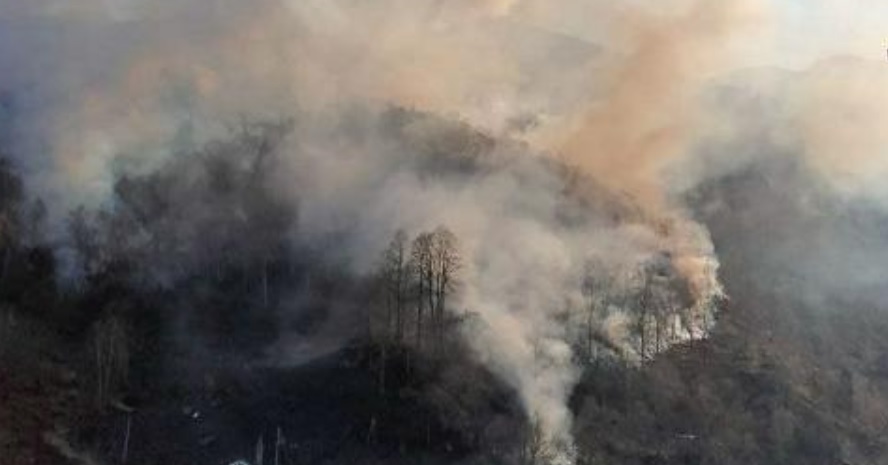 Piemonte – Bruciano ancora i boschi, fiamme vicino alle case: paura sul territorio
