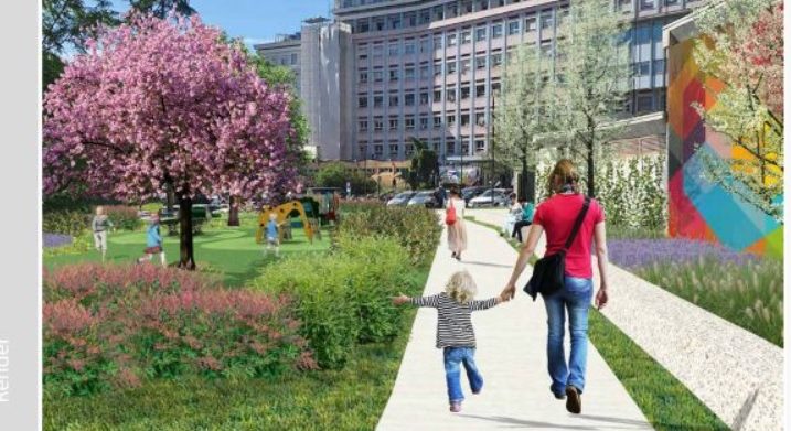 Torino – Più verde per i bimbi e per il quartiere, di fronte all’ospedale Regina Margherita: nasce “Il Giardino del Sole”