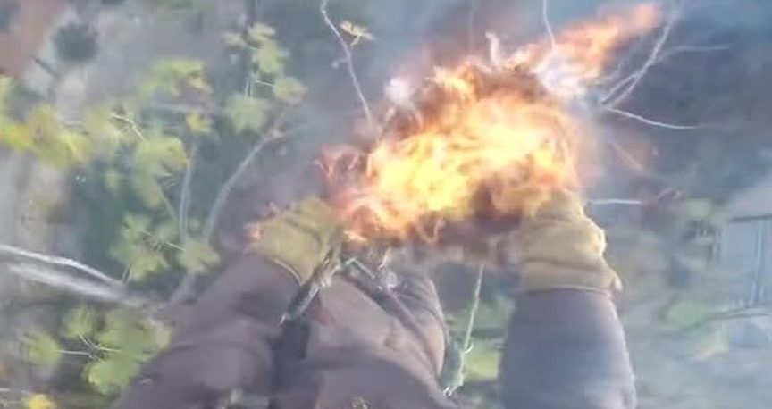 Torino – Terribile incidente: ragazzi riempiono motosega con benzina ed esplode l’incendio. Giovane gravissimo, cane carbonizzato