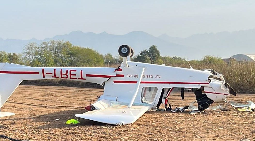 Torino – Precipita aereo ultraleggero: ferita la pilota