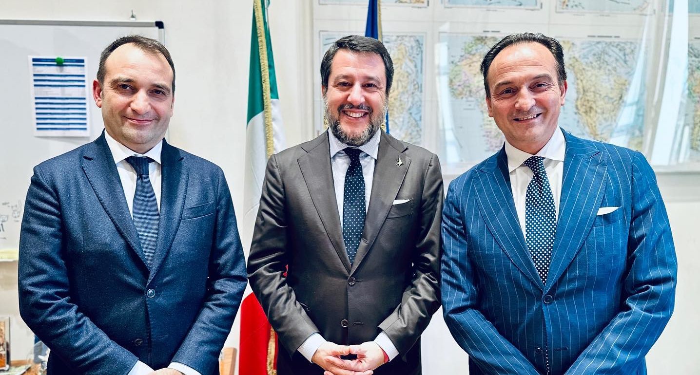 Terzo importante incontro fra Cirio, Lo Russo e Salvini a Roma: si è parlato di PNRR e di opere strategiche per il Piemonte