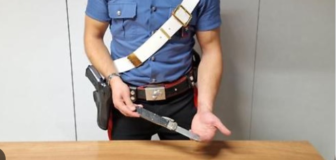 Follia in Piemonte – Sperona due auto, poi si scaglia con un coltello contro i Carabinieri. Arrestato