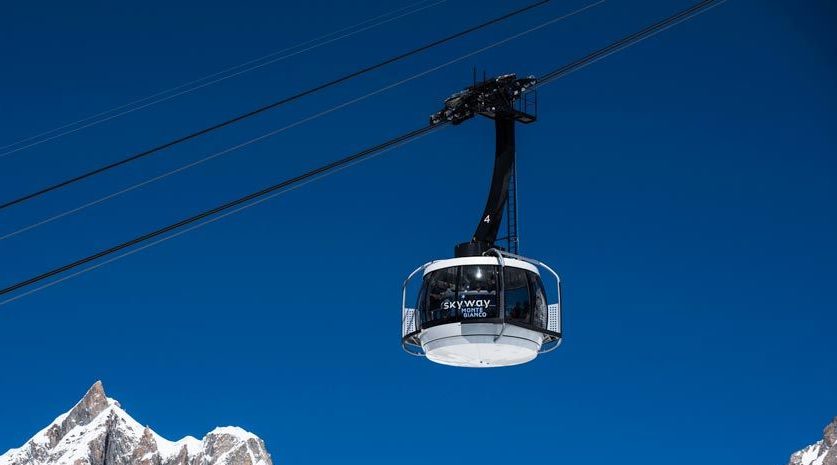 Chiusa la funivia del Monte Bianco Skyway. INFO