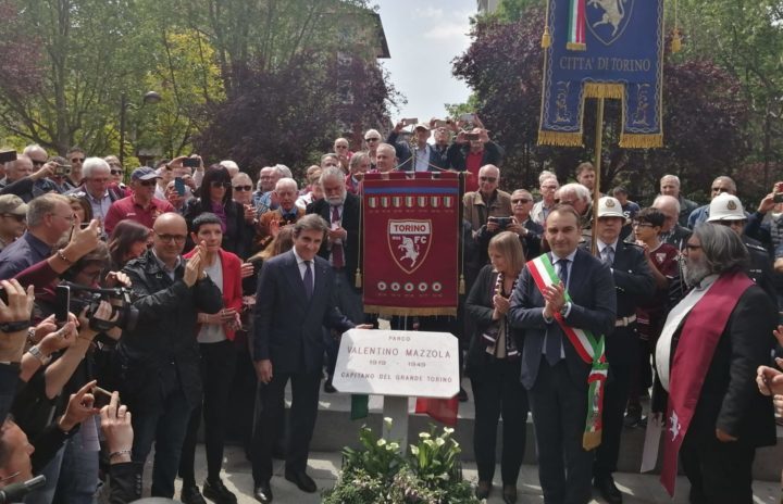 Grande Torino – Intitolato un parco a Valentino Mazzola: “E’ la storia del calcio e della nostra città”