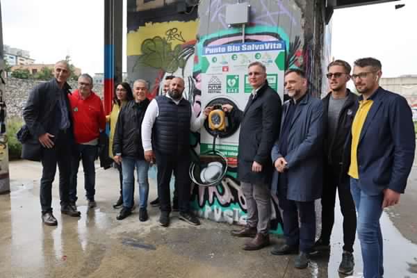 Torino – Il Parco Dora è cardioprotetto: la donazione della società che organizza il Kappa Festival: “Viva il parco Dora!”