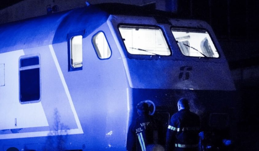 Tremenda tragedia nel Torinese – Treno falcia a 160 km/h 5 operai. Tutti morti, macchinista sotto choc