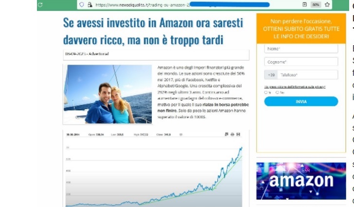 Torino – Falso trading online: sequestrato un sito web dalla Polizia di Torino