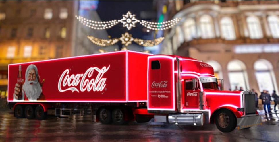 A Torino apre il Villaggio di Natale – Arriva Babbo Natale con il camion gigante della Coca Cola. L’evento