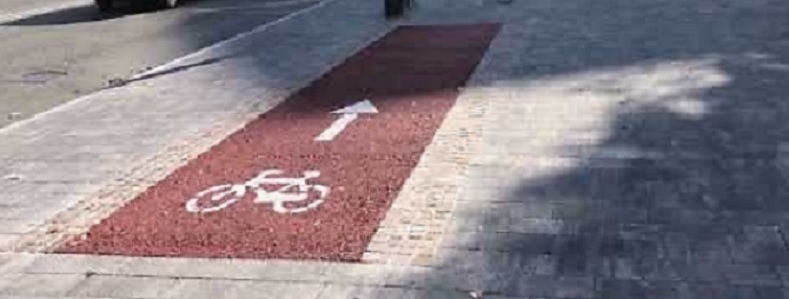 A Torino la pista ciclabile più corta del mondo: “Lunga 7 passi”. Ecco perché