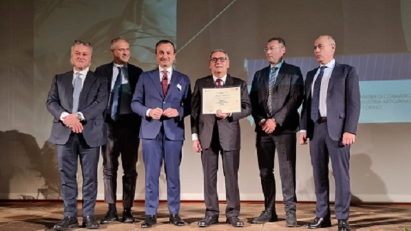 Torino – L’imprenditore Michele Rosboch premiato per la “Fedeltà al lavoro e per il progresso economico”