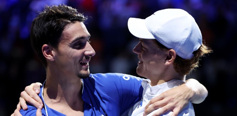 Magici Sinner e Sonego! Superano Djokovic anche nel doppio. Italia in finale di Coppa Davis!