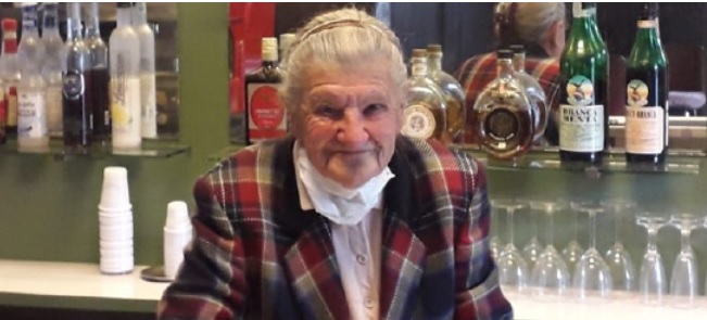 E’ Piemontese la barista più anziana d’Italia – Ha compiuto 99 anni: “E non lascio di certo”