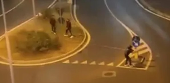 Torino – Nastro ad altezza uomo per causare incidenti: identificati gli 8 ragazzi. Sono tutti minorenni