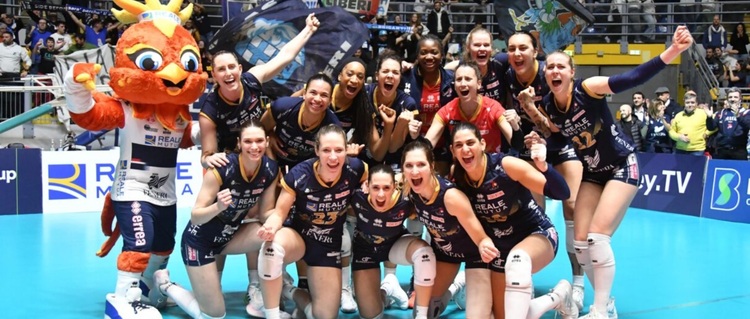 Torino – Grande vittoria del Fenera Chieri ’76 nella Cev Cup: battute “all’ultimo respiro” le francesi del Le Cannet