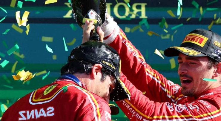 E’ Trionfo Ferrari al Gp d’Australia – Doppietta Sainz- Leclerc, una gara memorabile