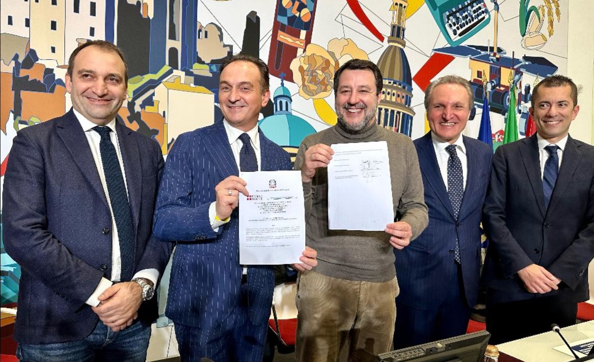 Torino-Lione: si parte con i cantieri e le opere di accompagnamento. Firmato protocollo con Salvini